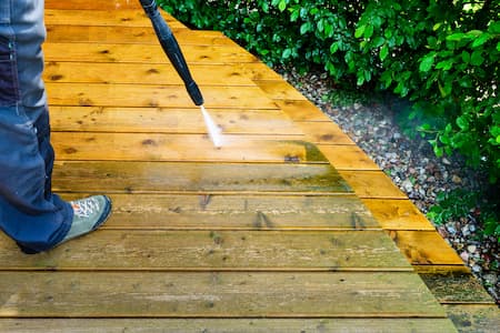 Deck Cleaning
